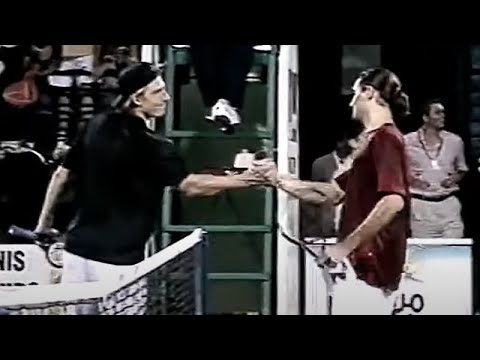 Roger Federer vs Maximilian Abel 2003 Dubai R2 Highlights