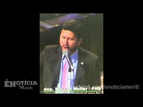 Dep Marcos Muller defende porte de armas para Guarda, "esculacha" deputados na ALERJ