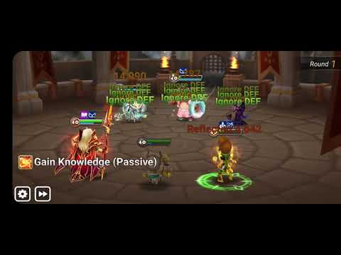 Summoners war G1 Guild battle Lushening 3 LD nat 5s