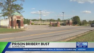Lexington prison guard caught smuggling contraband for money