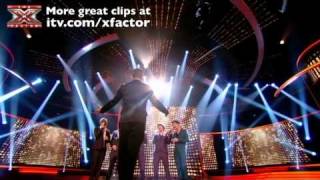 One Direction and Robbie Williams sing She&#39;s The One - The X Factor Live Final - itv.com/xfactor
