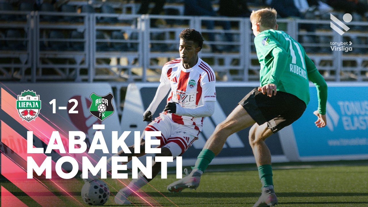FK Liepaja vs FK Auda Highlights