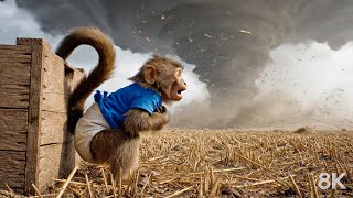 Tornado Takes All Seeds! Helicopter Rescue...Parachute Covers Eyes! 🌪️