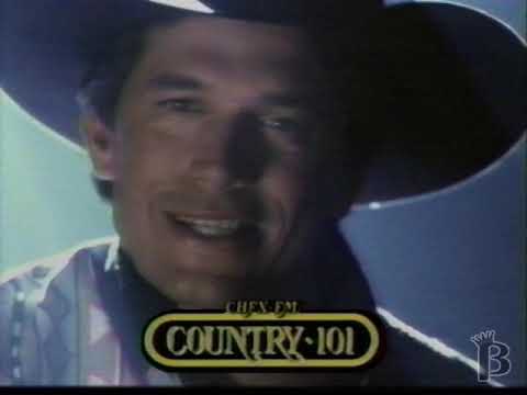 CHFX FM Country 101 Radio Halifax, NS Commercial 1994