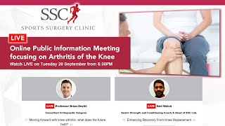 Moving forward with Knee Osteoarthritis - Prof Brian Devitt, Orthopaedic Surgeon Knee Specialist SSC
