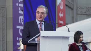 Вступительное слово министра иностранных дел Зограба Мнацаканяна на торжественной церемонии открытия “Деревни Франкофонии”