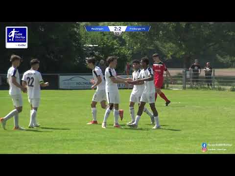 EnBW-Oberliga - SSV Reutlingen 1905 Fußball - Freiburger FC - 53 min 2-2 Robert Franke