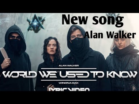 Alan Walker x Winona Oak - World We Used To Know (Lyric Video) #Music 🎶 lyrics world 🌎