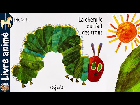 🎠 Histoires et contes pour enfants: 🐛 La chenille qui fait des trous/ Eric Carle /Ginevra et Bastien
