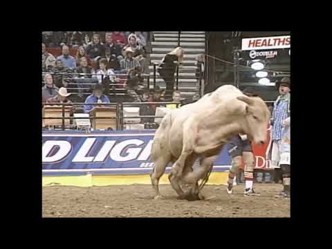 White Wall bucks Justin McBride - 00 PBR Portland