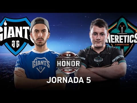HERETICS vs GIANTS GAMING - #CoDHonor5 - Jornada 5 - T11
