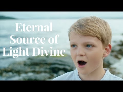 Eternal Source of Light Divine (Handel) | treble Aksel Rykkvin (13y) 4K