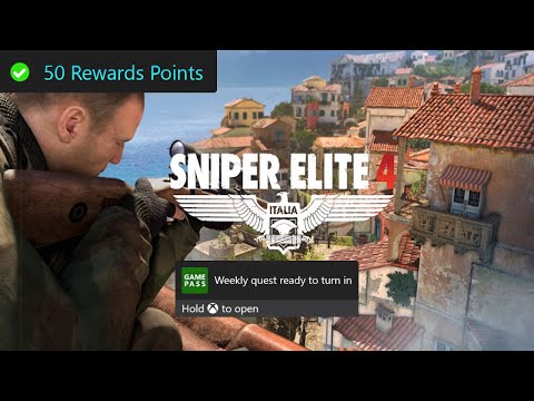 Sniper Elite 4 Weekly Xbox Game Pass Quest Guide - Get 2 Ghost Kills