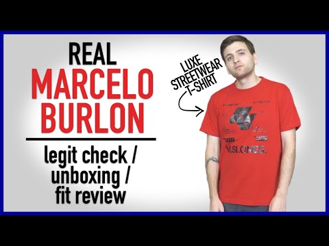 RAVER Streetwear | MARCELO BURLON County of Milan legit check, unboxing, & fit review