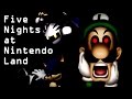 Five Nights At Nintendo Land Part 2 I BROKE THE GAME