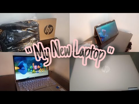 Laptop Unboxing - HP Pavilion X360 14 Convertible | Aesthetic
