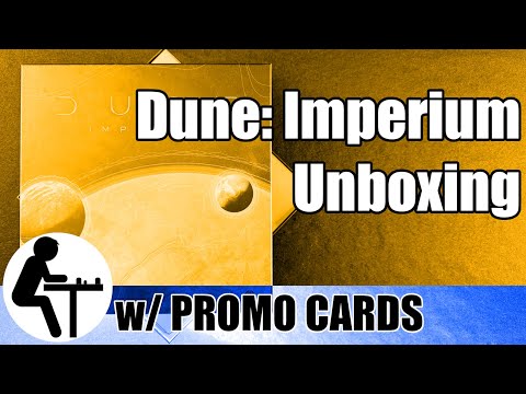 Dune: Imperium Unboxing: w/ Promo Cards