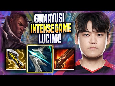 GUMAYUSI INTENSE GAME WITH LUCIAN! - T1 Gumayusi Plays Lucian ADC vs Draven! | Season 2022
