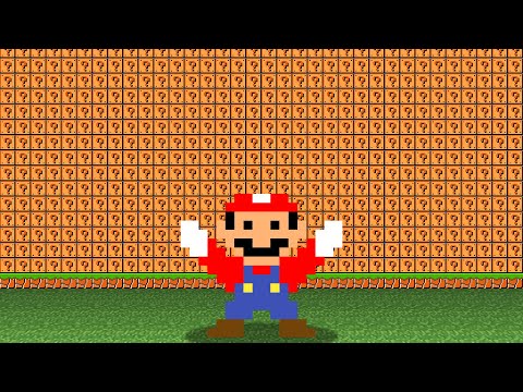 Can Mario Try to Collect 999 Item Blocks in Super Mario Bros.?