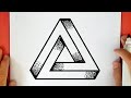 HOW TO DRAW THE IMPOSSIBLE TRIANGLE