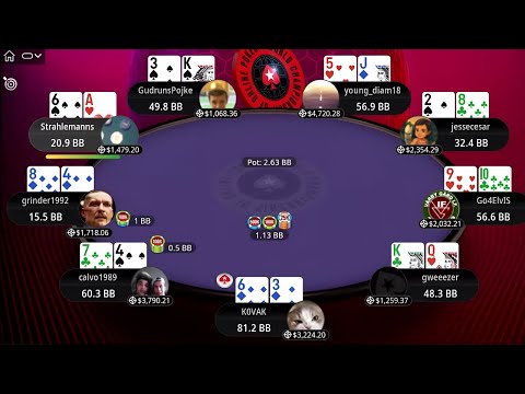 WCOOP 04-M $215 Sunday Million PKO grinder1992 | jessecesar | young_diam18 - Final Table Replay