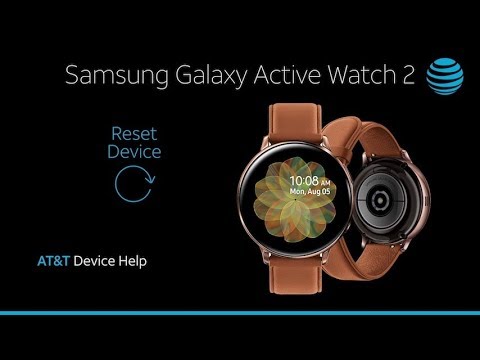Learn How to ResetDevice on the Samsung Galaxy Watch Active2 | AT&T Wireless