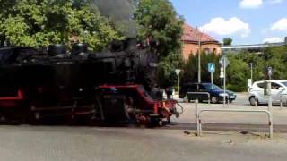 preview picture of video 'Molli steam train in  Bad Doberan, Germany'