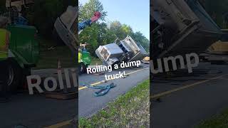 Download lagu Rolling a dump truck back over #towing #towingandrecovery #accidenttruck #dumptruck #rollover mp3