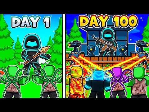 Surviving 100 Days In Roblox The Apocalypse