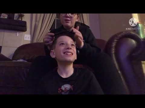 Doing my brothers hair