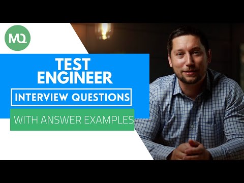 Test Engineer Interview Questions with Answer Examples