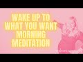 Manifest Everything You Want Morning Guided Meditation...(4 Minutes Wake Up Visualisation)