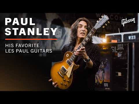 Paul Stanley가 고른 Les Paul들: 소리와 손에 남는 감각