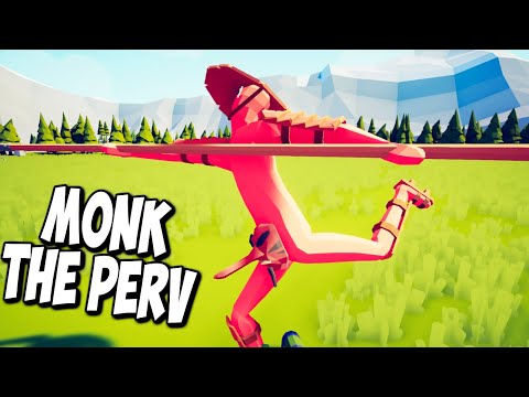 Perv Monk vs Every Faction - Totally Accurate Battle Simulator TABS