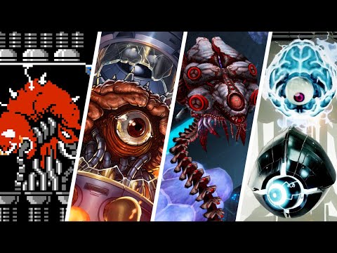 Evolution of Brain Battles in Metroid Games (1986-2022)