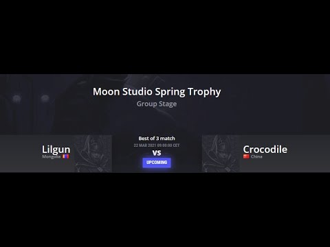 [DOTA 2 LIVE!] Lilgun vs Crocodile I Moon Studio Spring Trophy I BO3 I Main Event Dota 2 Live!