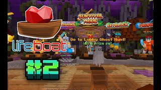 Minecraft Lifeboat server; Day 2