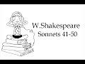 Сонеты Шекспира на английском языке. 41-50 