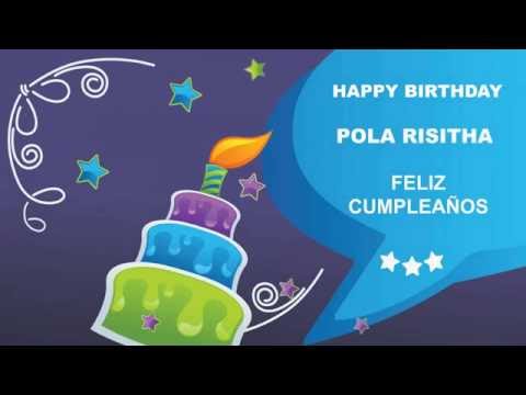 PolaRisitha   Card Tarjeta - Happy Birthday
