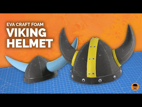 How to craft a Viking helmet with EVA foam