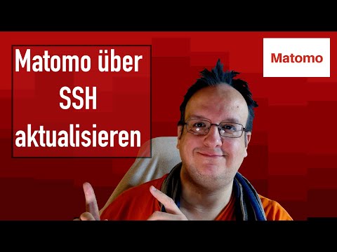 Wie kann ich Matomo über SSH aktualisieren?