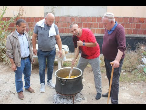 Подготовка на традиционална „Подгоречка алва“ по повод предстојниот празник Курбан Бајрам 2021
