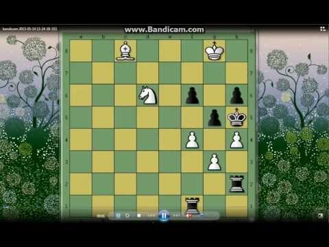 Sahovska studija KASPARYAN - ( br 5 )  - beli igra i pobedjuje  # 208 sah i mat