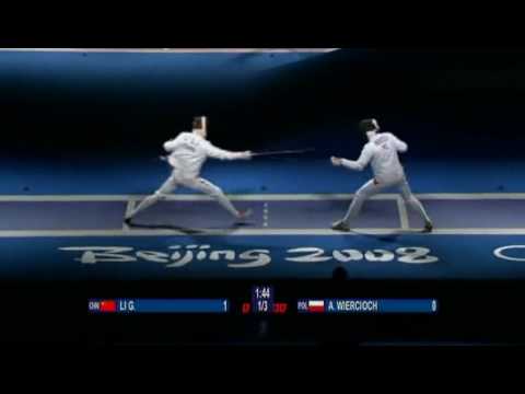 Beijing 2008 - MEI - L64 - Wiercioch POL v Li CHN - 1 of 2