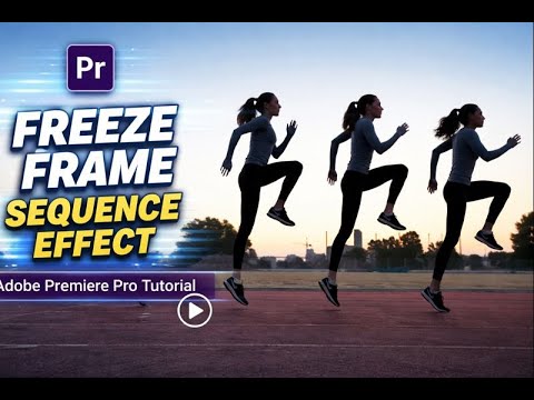 Freeze Frame Sequence Effect Adobe Premiere Pro Tutorial
