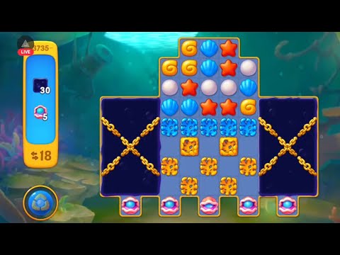 Fishdom lvl 3734-3735 Booster or not?💥🐠🔥Gameplay #348👑🎮