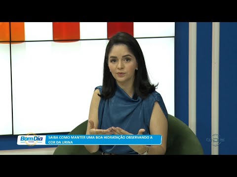 Saiba como manter uma boa hidratação observando a cor da urina 17 11 2022