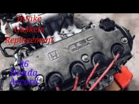 (1996) HONDA ACCORD INTAKE MANIFOLD GASKET REPLACMENT