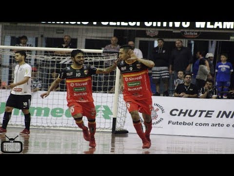 Gols Corinthians X Blumenau | 6ª Semana | LNF 2018 (27/04/2018)