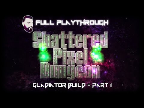 Shattered Pixel Dungeon - Insane Gladiator Run! (Part 1) | Full Playthrough with Esty8nine